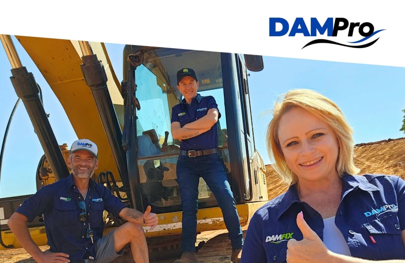 DamPro is the official application specialist of the DAMFIX product range