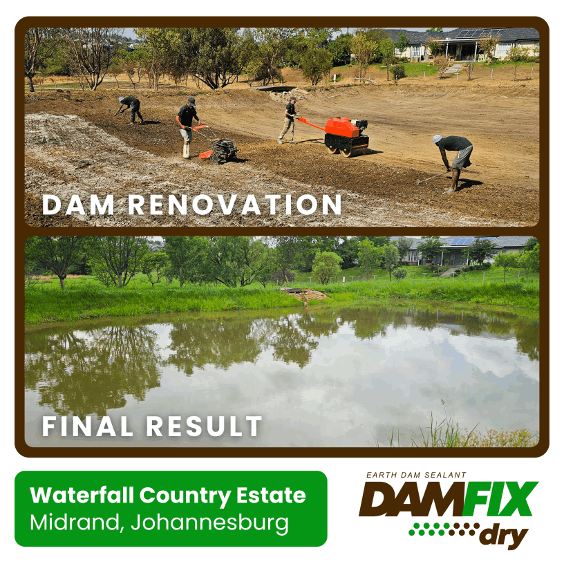 DAMFIX Dry - Before and After - Waterfall Country Estate